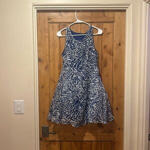 Blue and white pure sugar dress